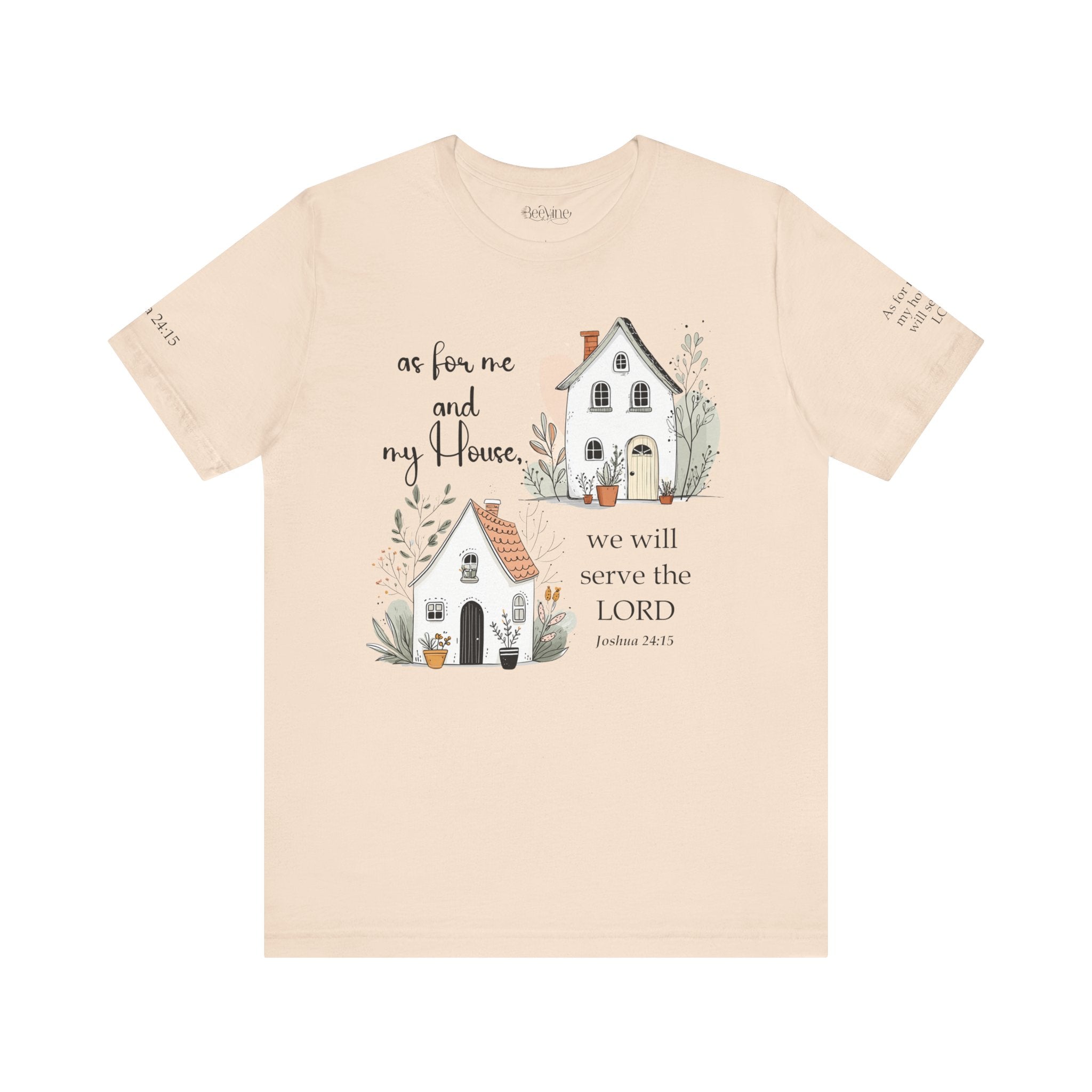 We Will Serve the Lord Tee — Faith-Based Home Christian T-Shirt