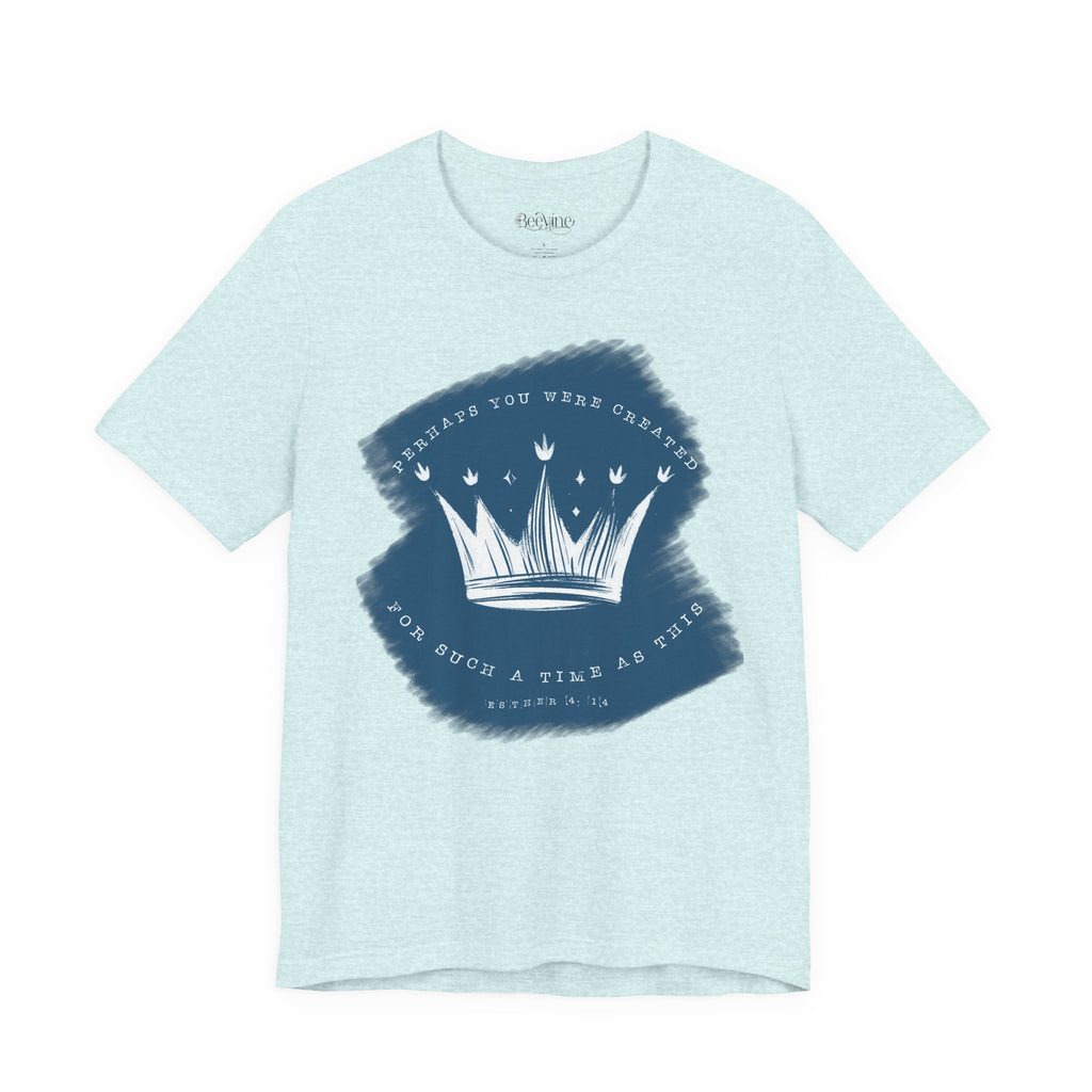 Faith Tee – “For Such a Time as This” | Beevine Art Exclusive Christian Unisex T-Shirt