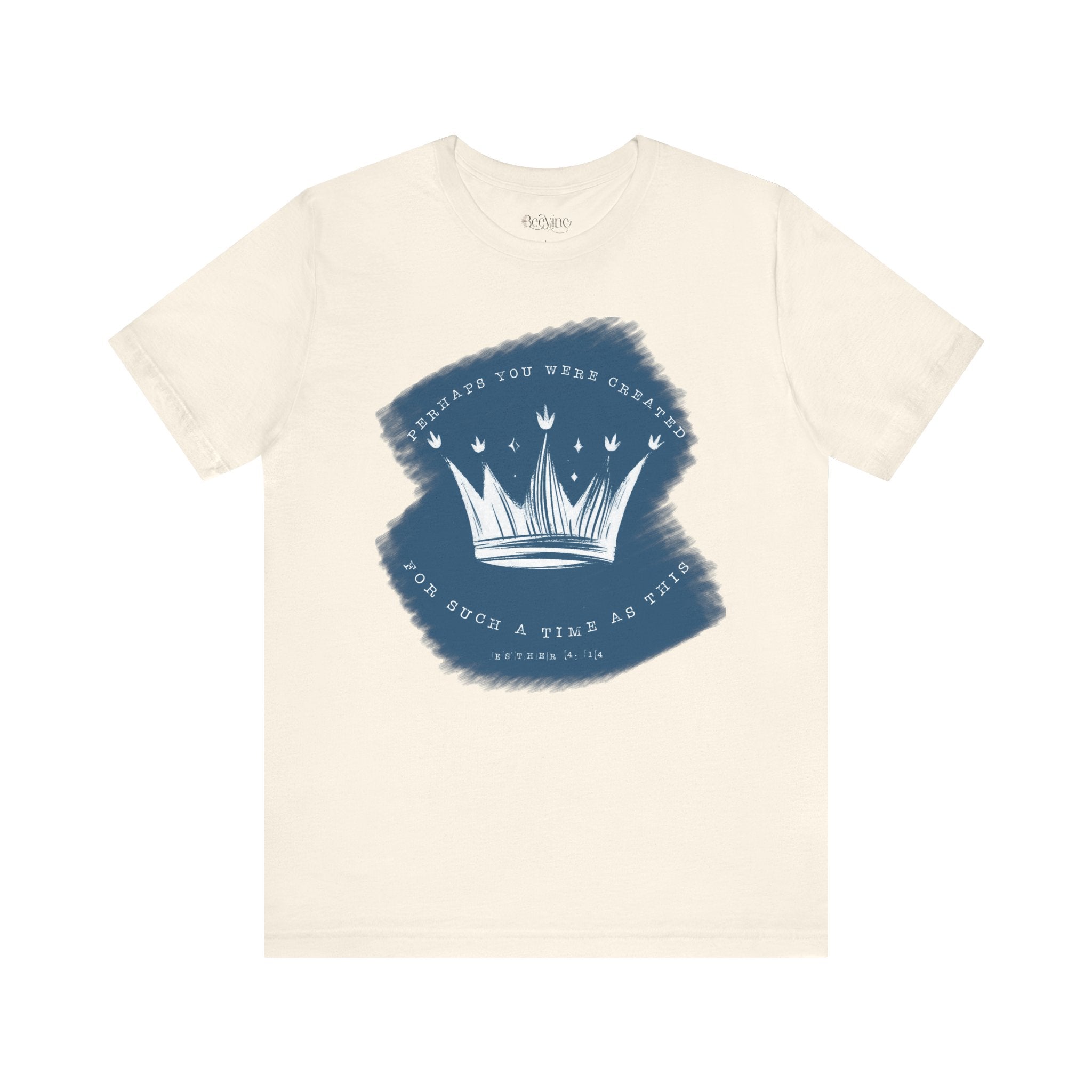 Faith Tee – “For Such a Time as This” | Beevine Art Exclusive Christian Unisex T-Shirt