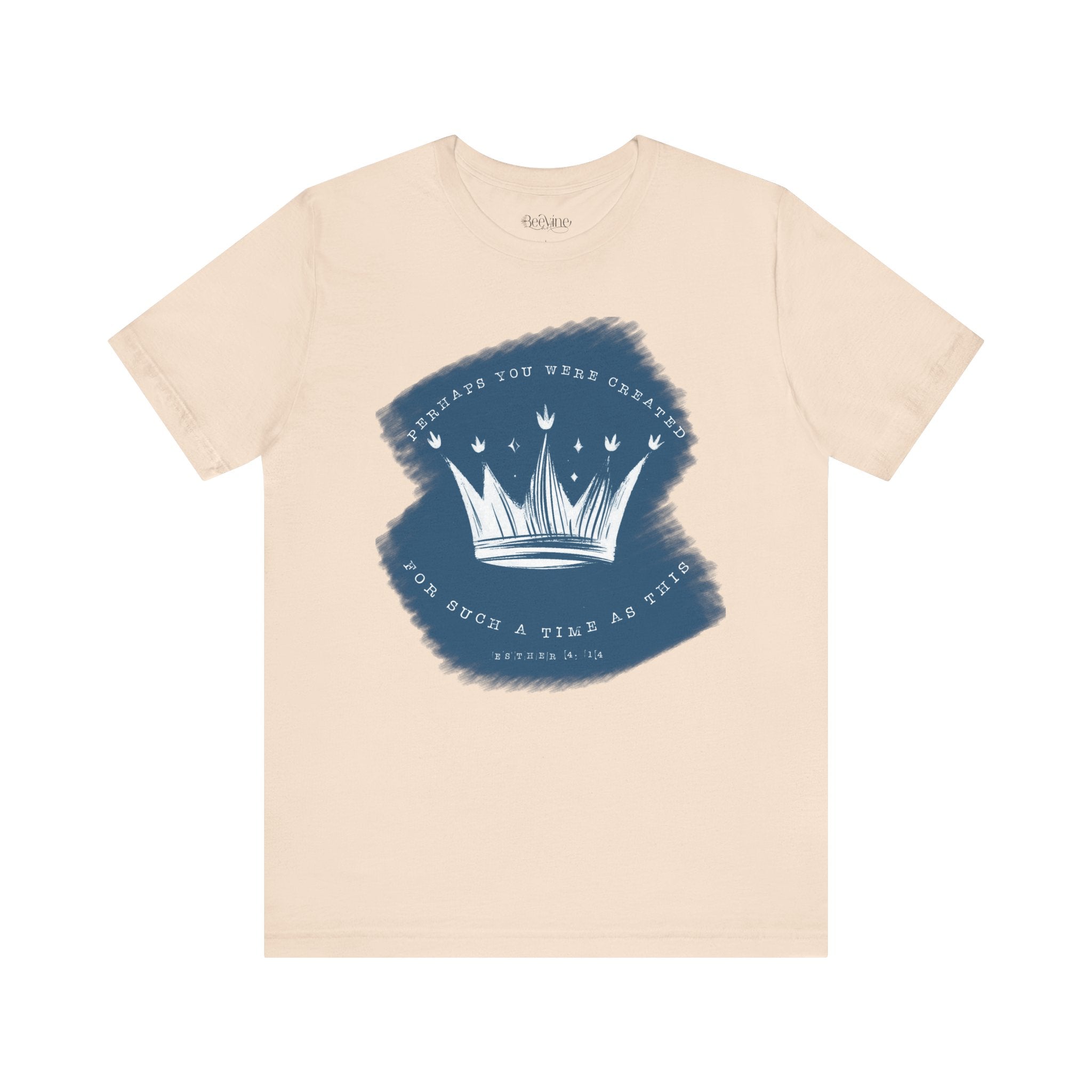 Faith Tee – “For Such a Time as This” | Beevine Art Exclusive Christian Unisex T-Shirt