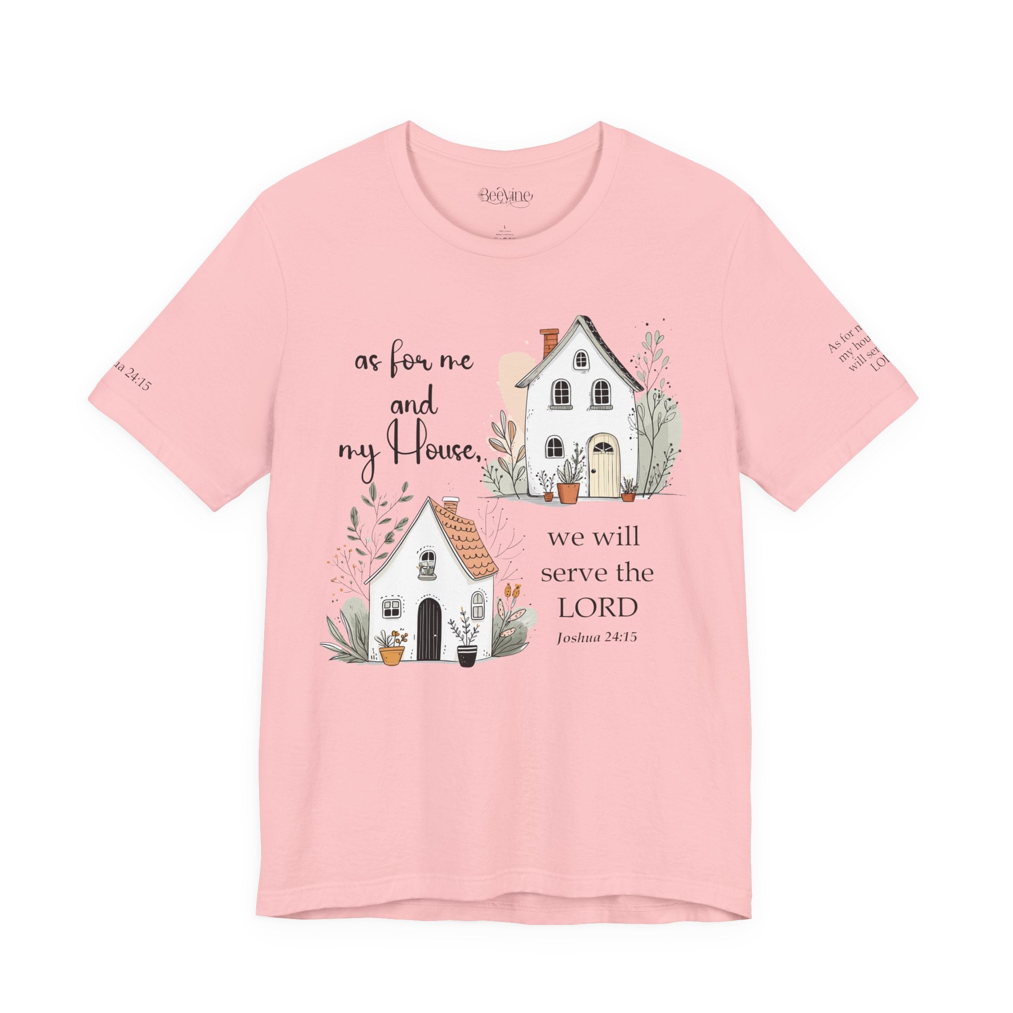 We Will Serve the Lord Tee — Faith-Based Home Christian T-Shirt