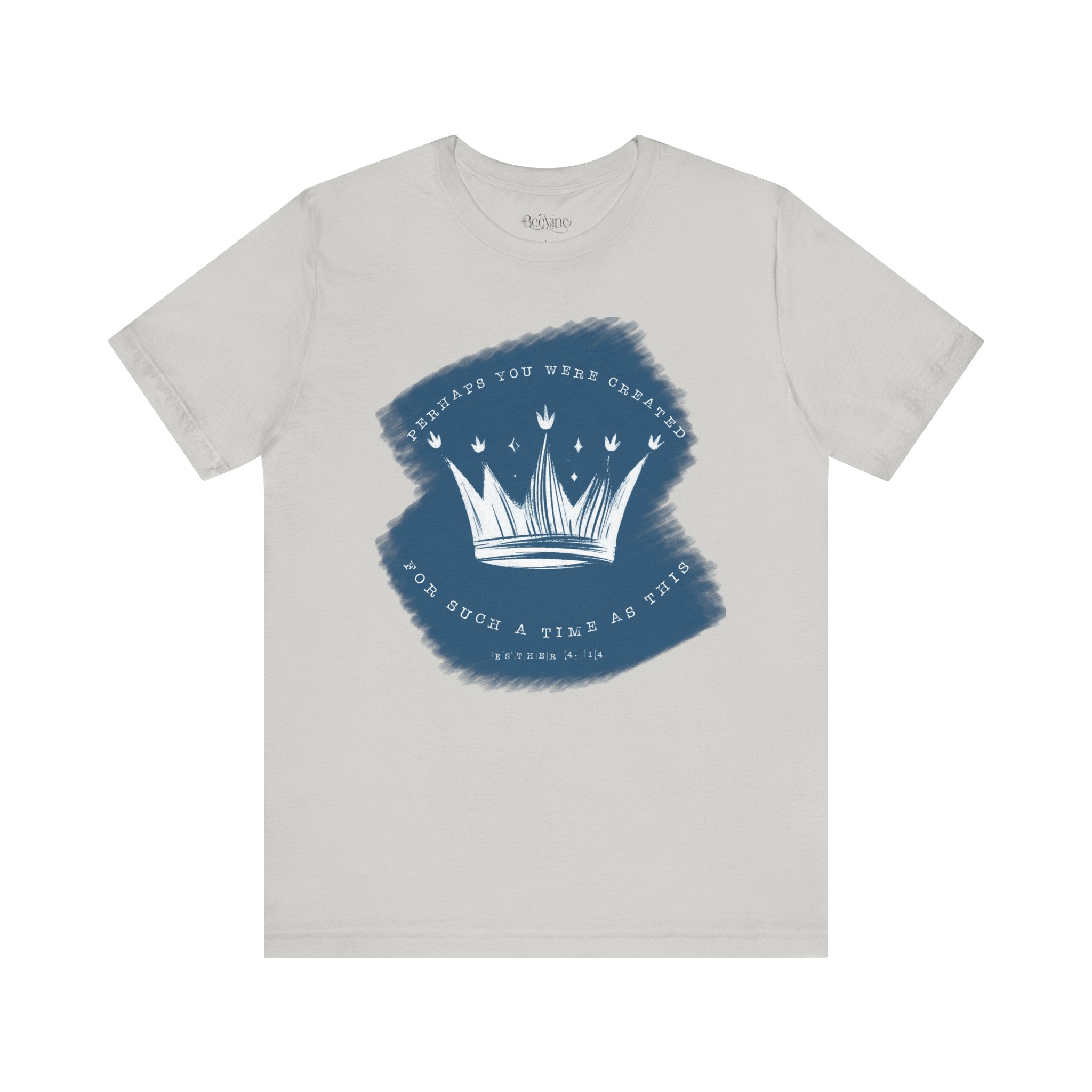 Faith Tee – “For Such a Time as This” | Beevine Art Exclusive Christian Unisex T-Shirt
