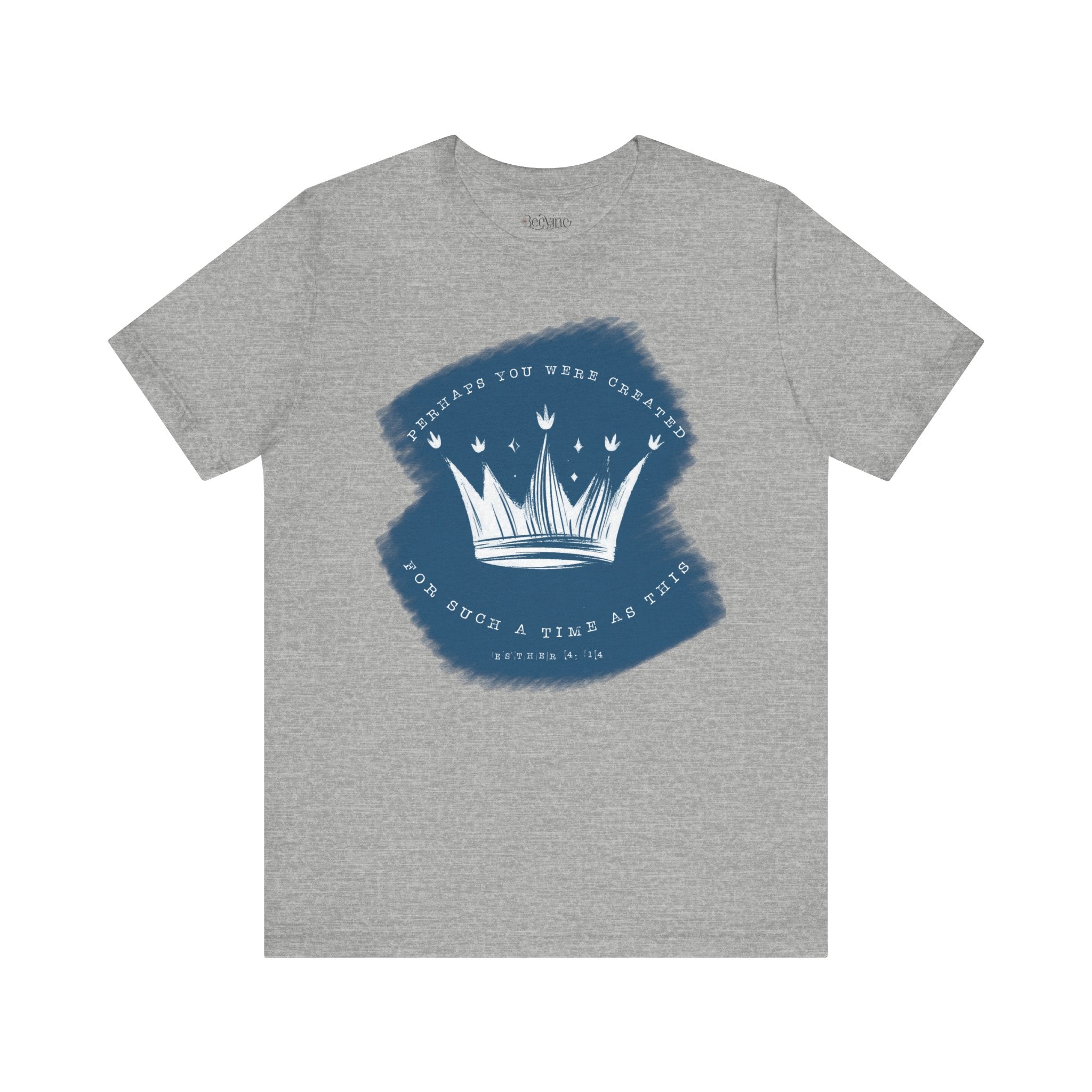 Faith Tee – “For Such a Time as This” | Beevine Art Exclusive Christian Unisex T-Shirt