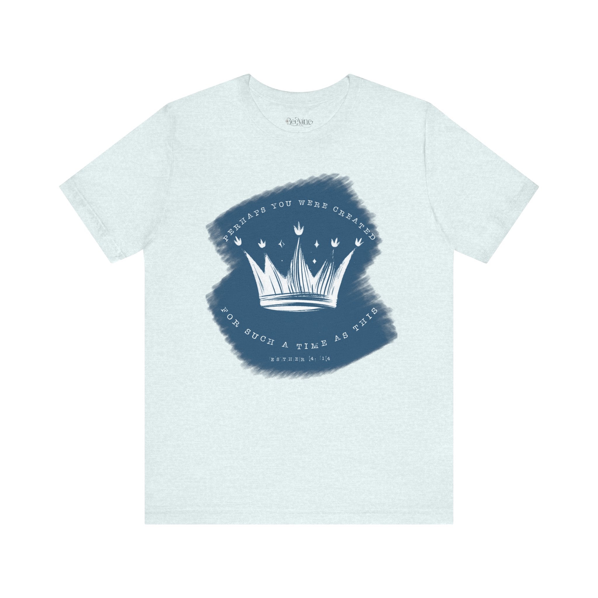 Faith Tee – “For Such a Time as This” | Beevine Art Exclusive Christian Unisex T-Shirt