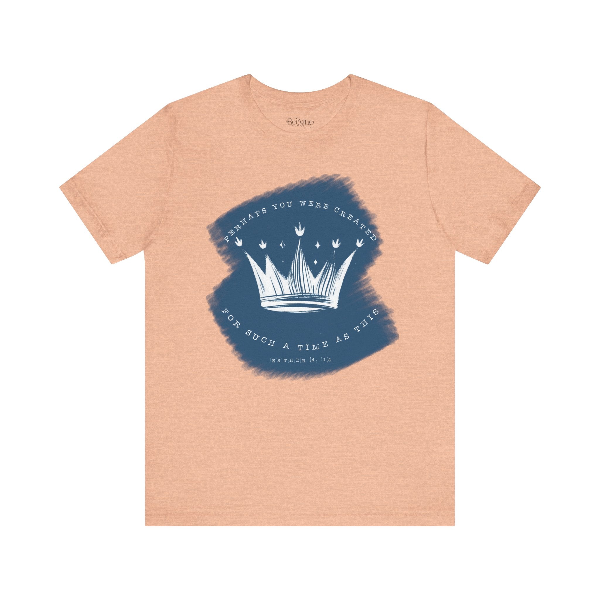 Faith Tee – “For Such a Time as This” | Beevine Art Exclusive Christian Unisex T-Shirt