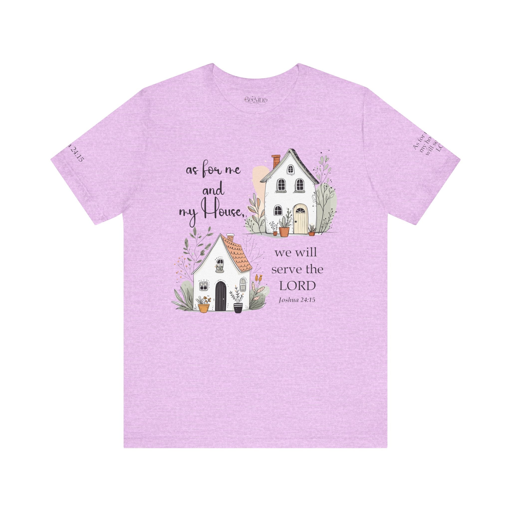 We Will Serve the Lord Tee — Faith-Based Home Christian T-Shirt