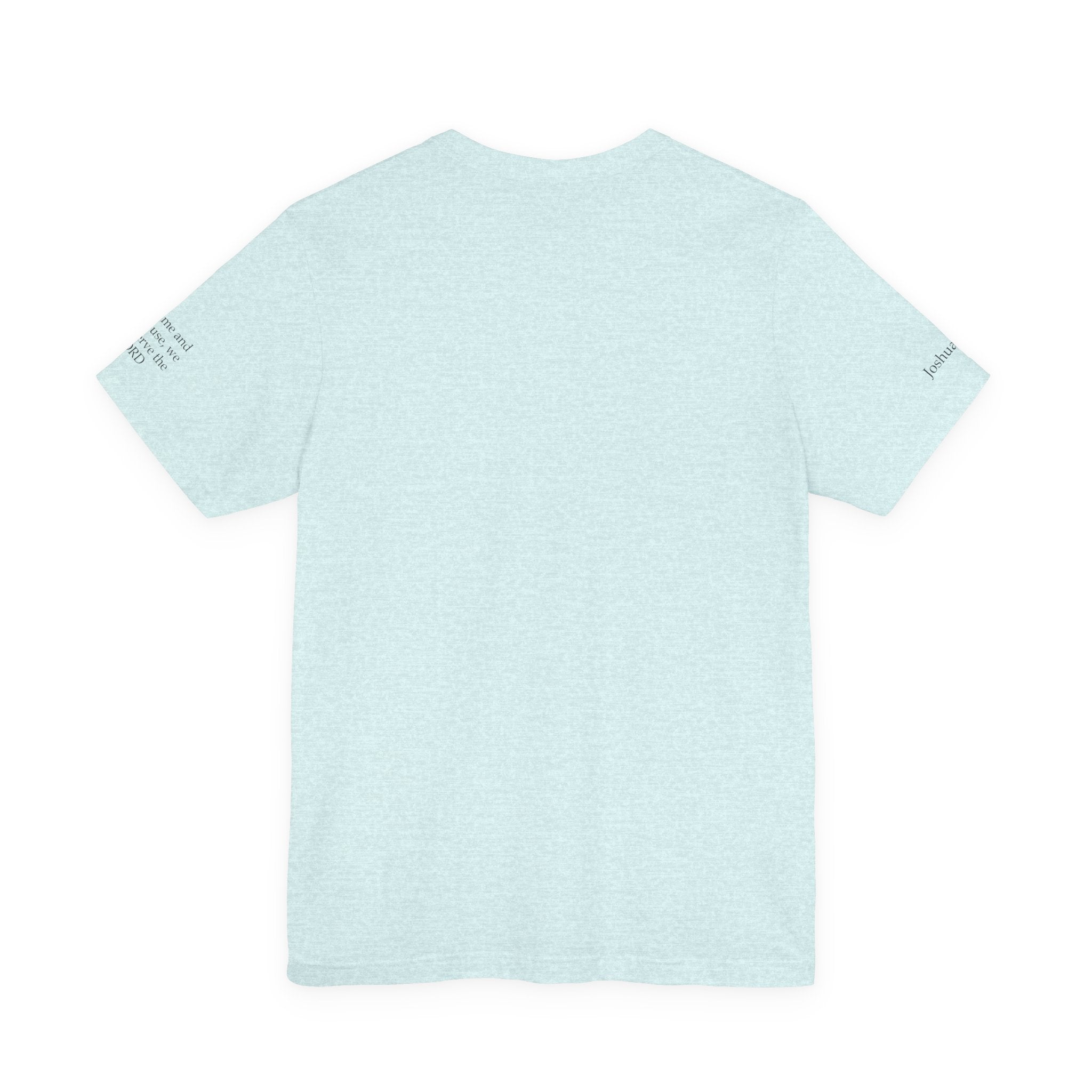 We Will Serve the Lord Tee — Faith-Based Home Christian T-Shirt