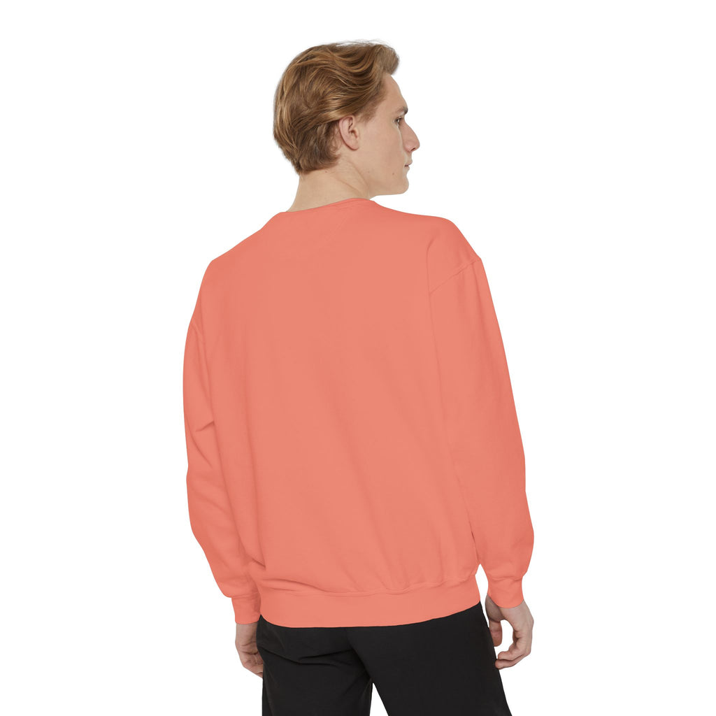 Cozy Unisex Garment-Dyed Sweatshirt for Casual Everyday Wear