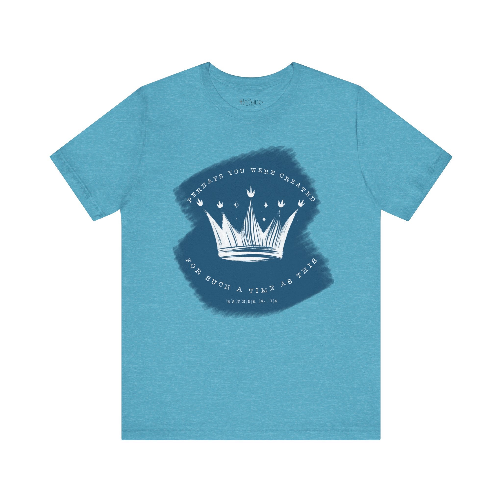 Faith Tee – “For Such a Time as This” | Beevine Art Exclusive Christian Unisex T-Shirt