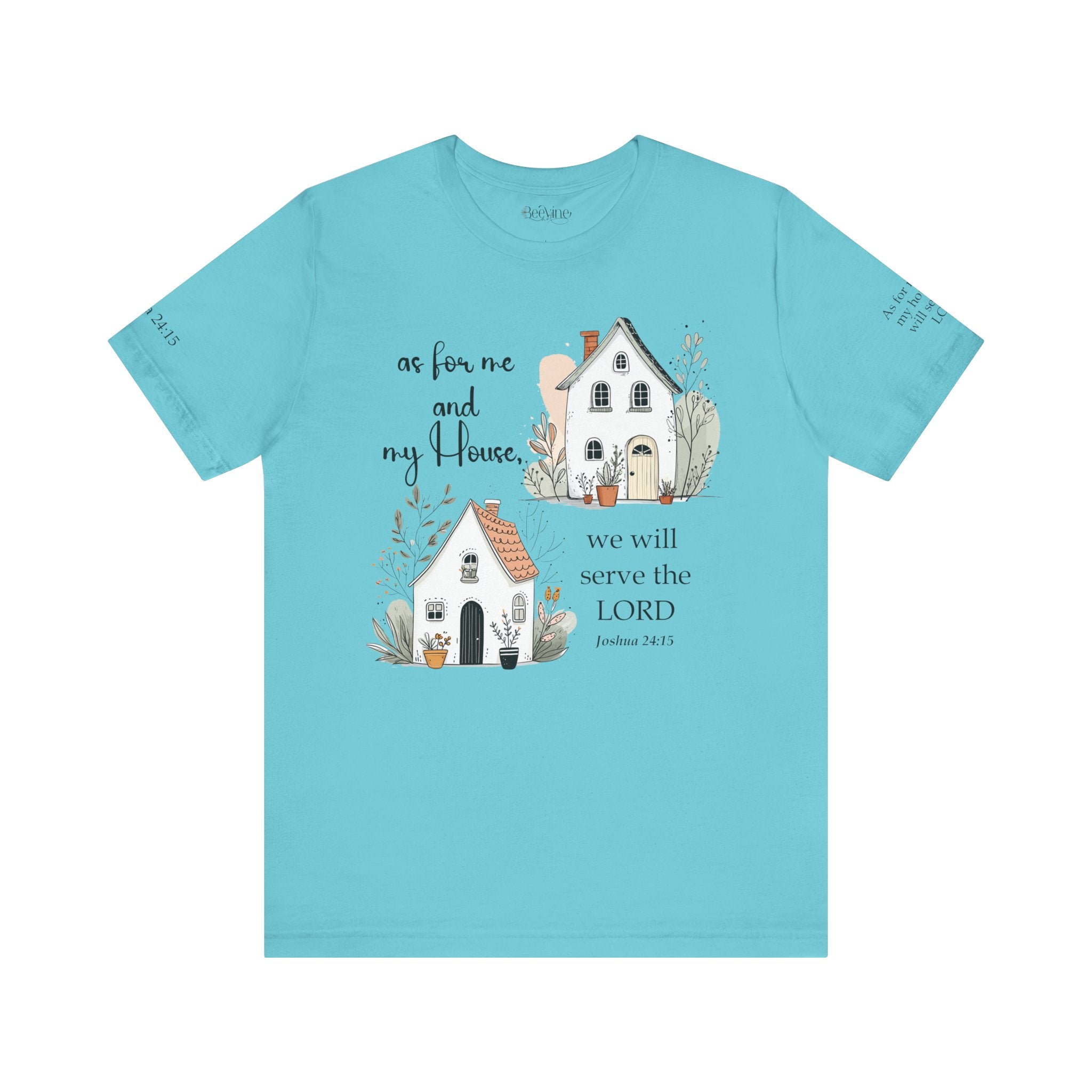 We Will Serve the Lord Tee — Faith-Based Home Christian T-Shirt