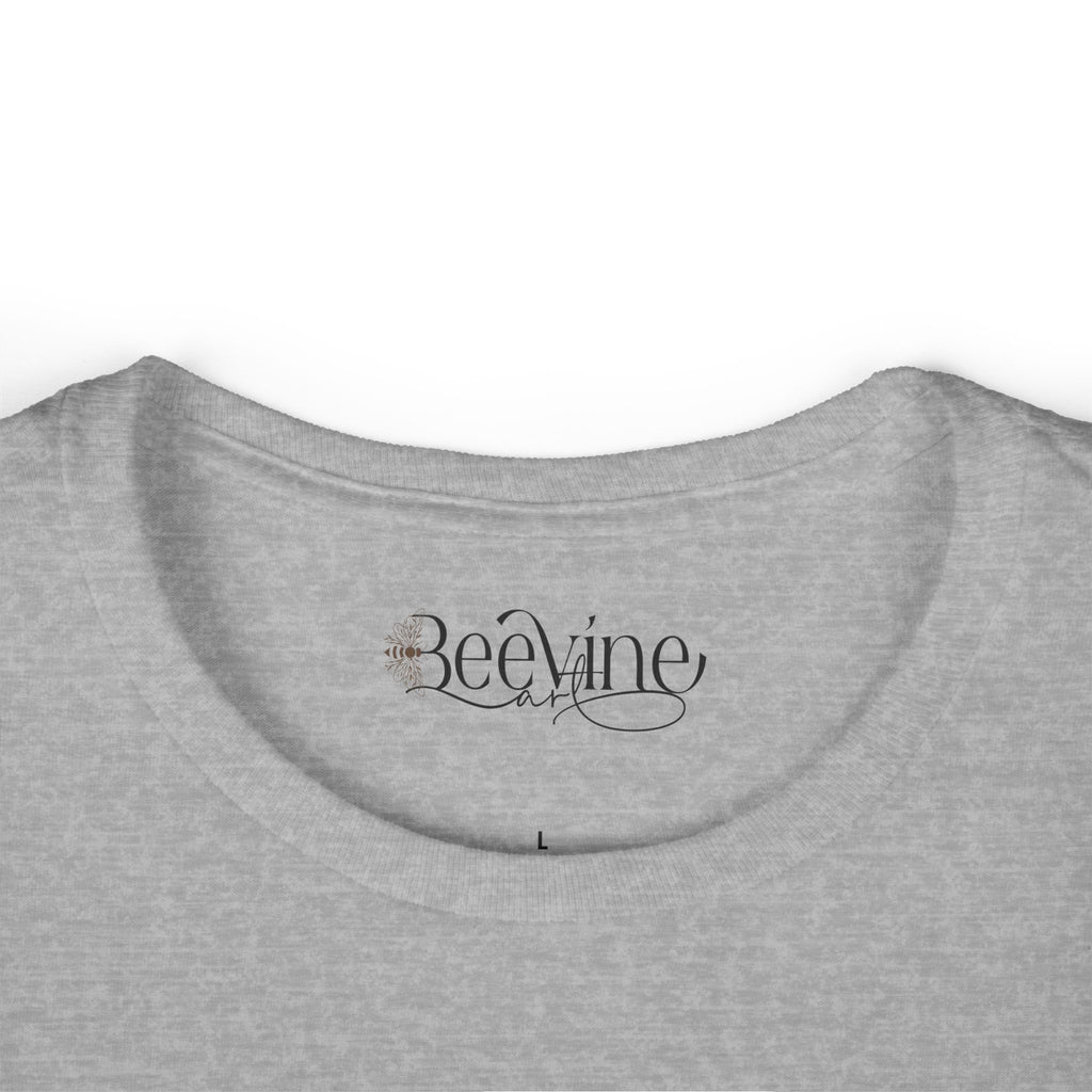Inspirational Women's Softstyle Tee - Faith and Love Design