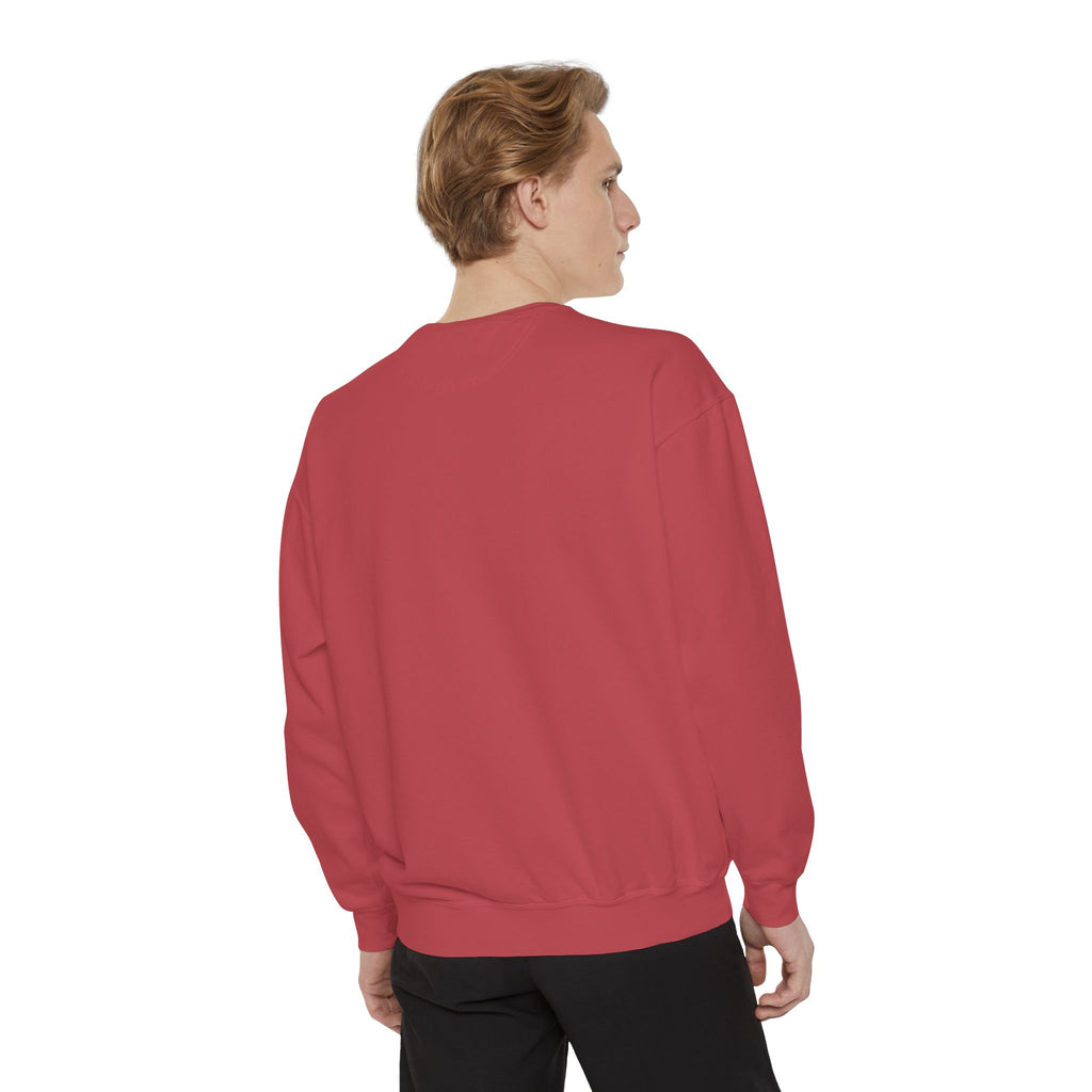 Cozy Unisex Garment-Dyed Sweatshirt for Casual Everyday Wear
