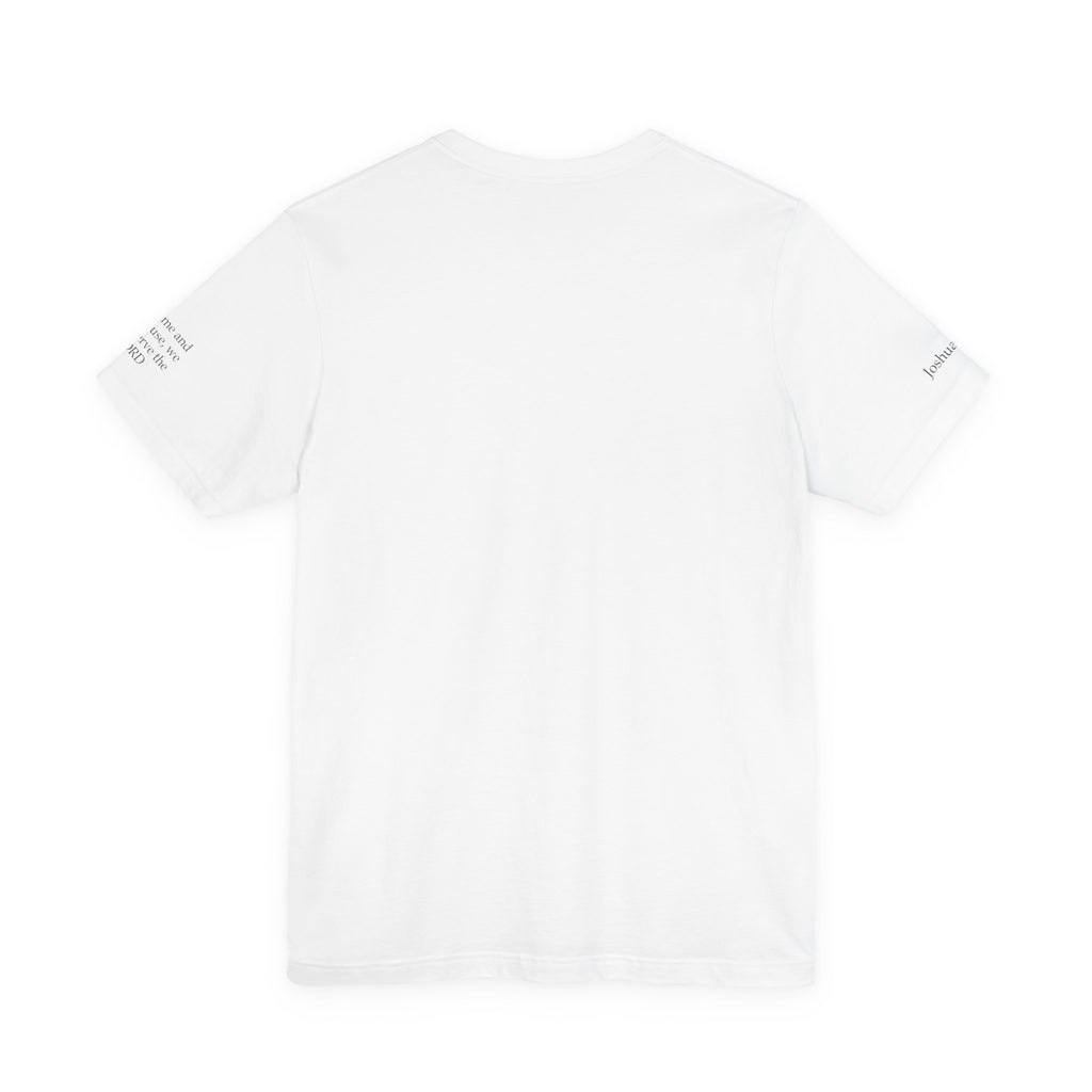 We Will Serve the Lord Tee — Faith-Based Home Christian T-Shirt