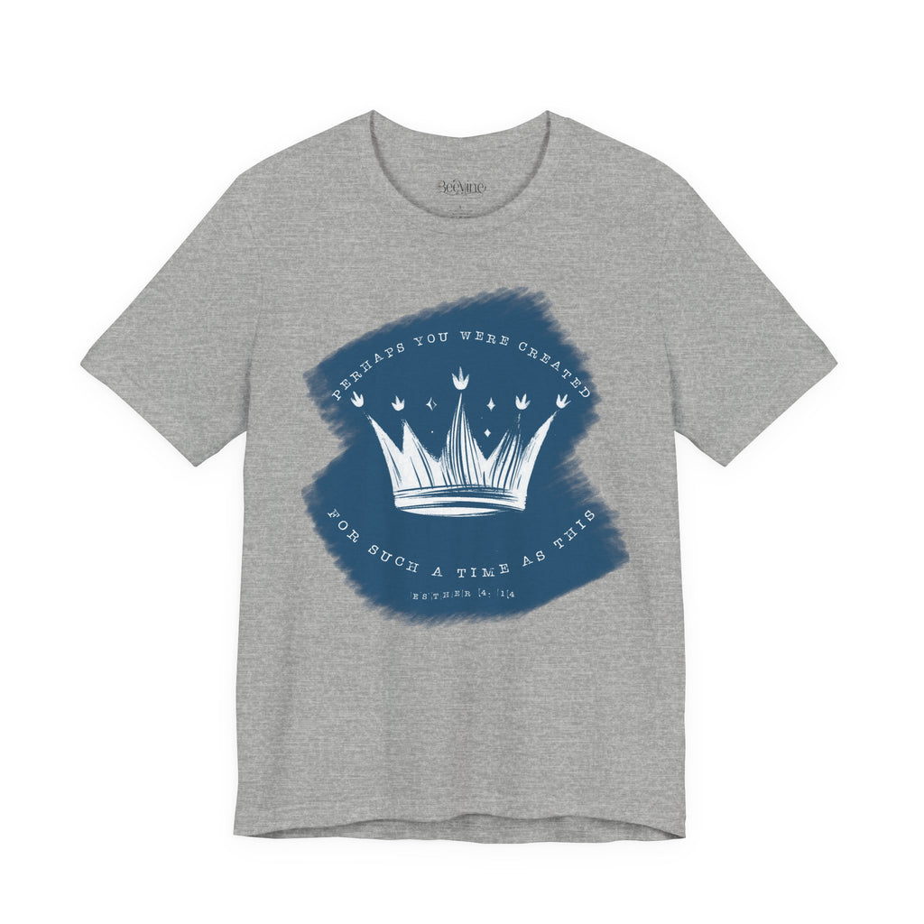 Faith Tee – “For Such a Time as This” | Beevine Art Exclusive Christian Unisex T-Shirt