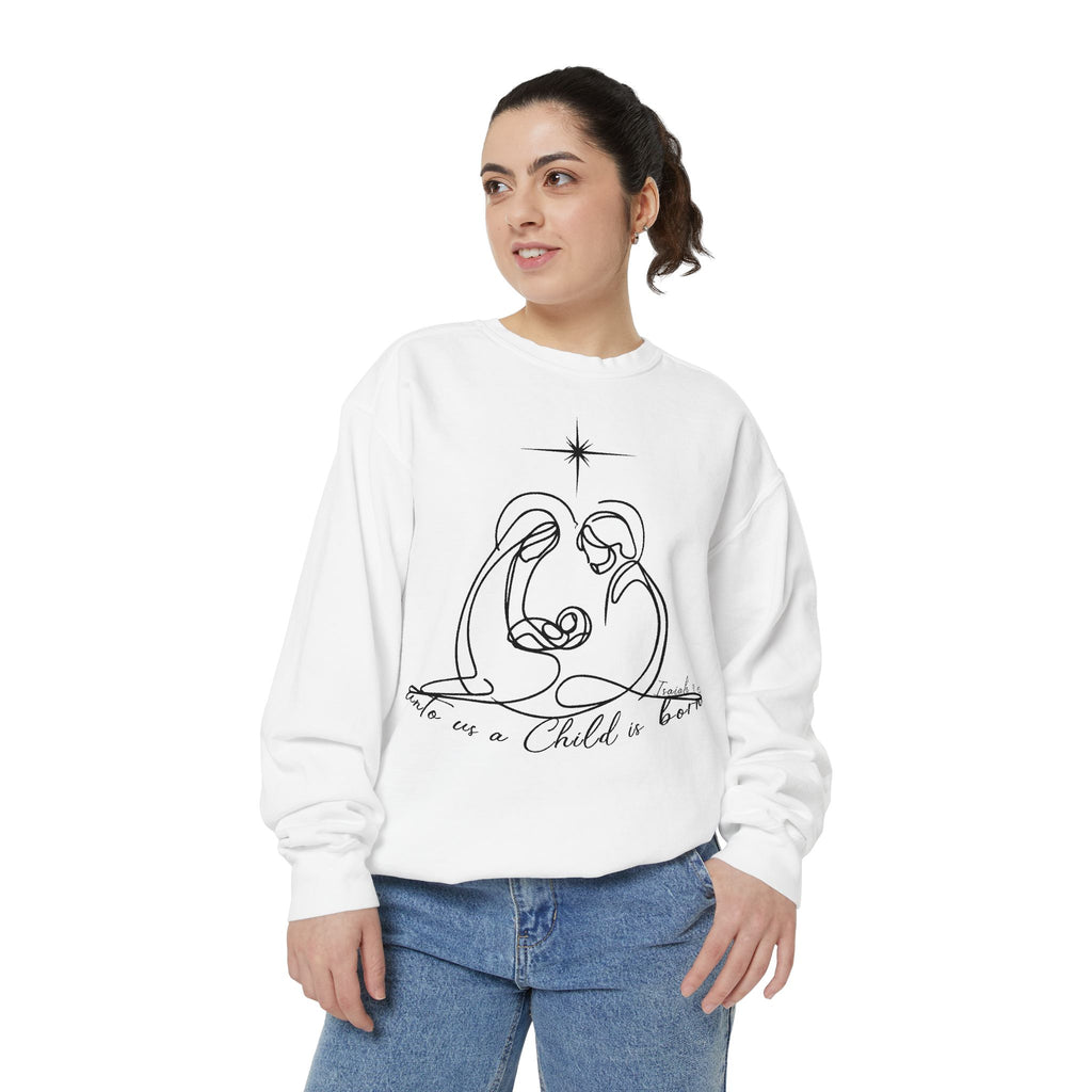 Nativity Scene Unisex Sweatshirt - Cozy Holiday Gift