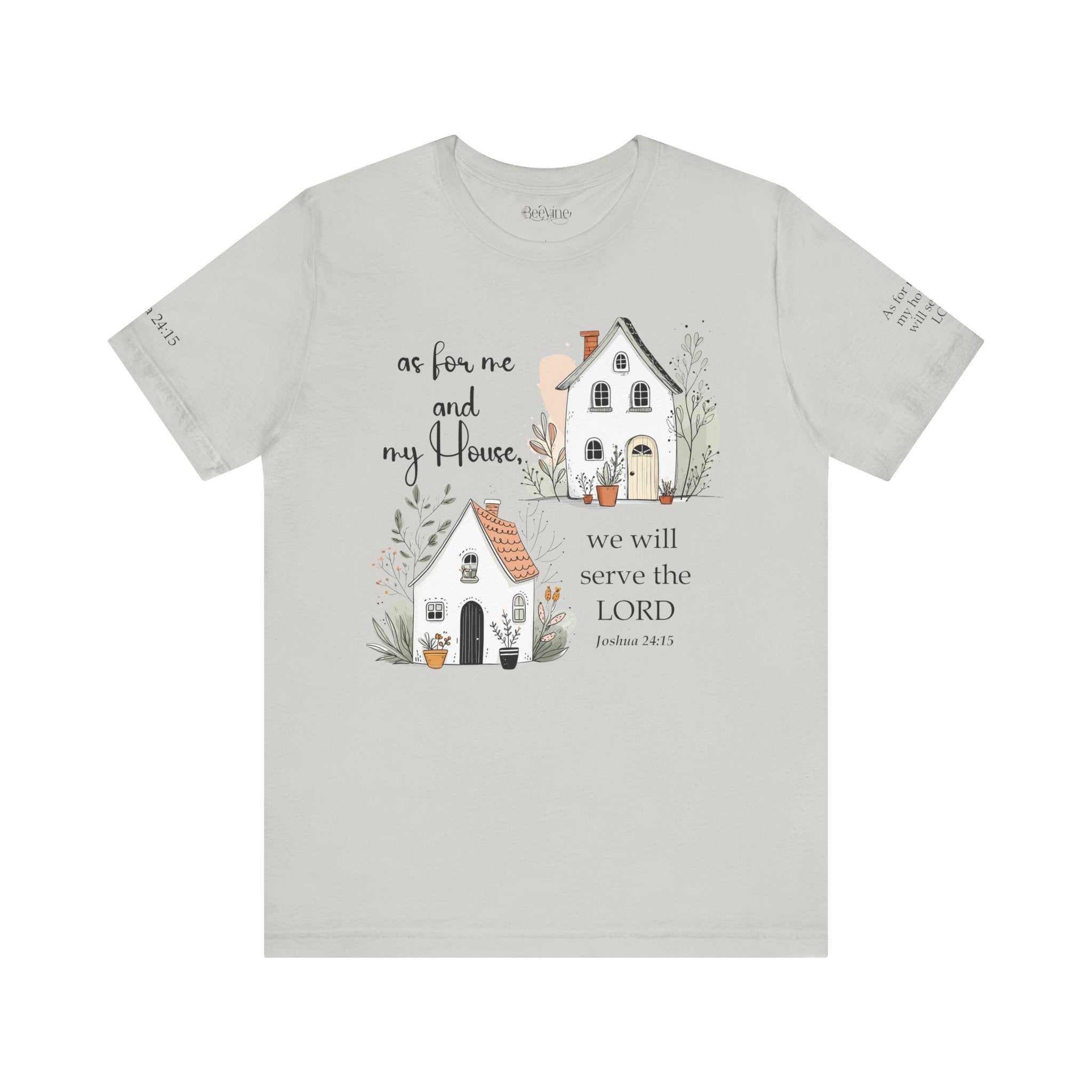 We Will Serve the Lord Tee — Faith-Based Home Christian T-Shirt