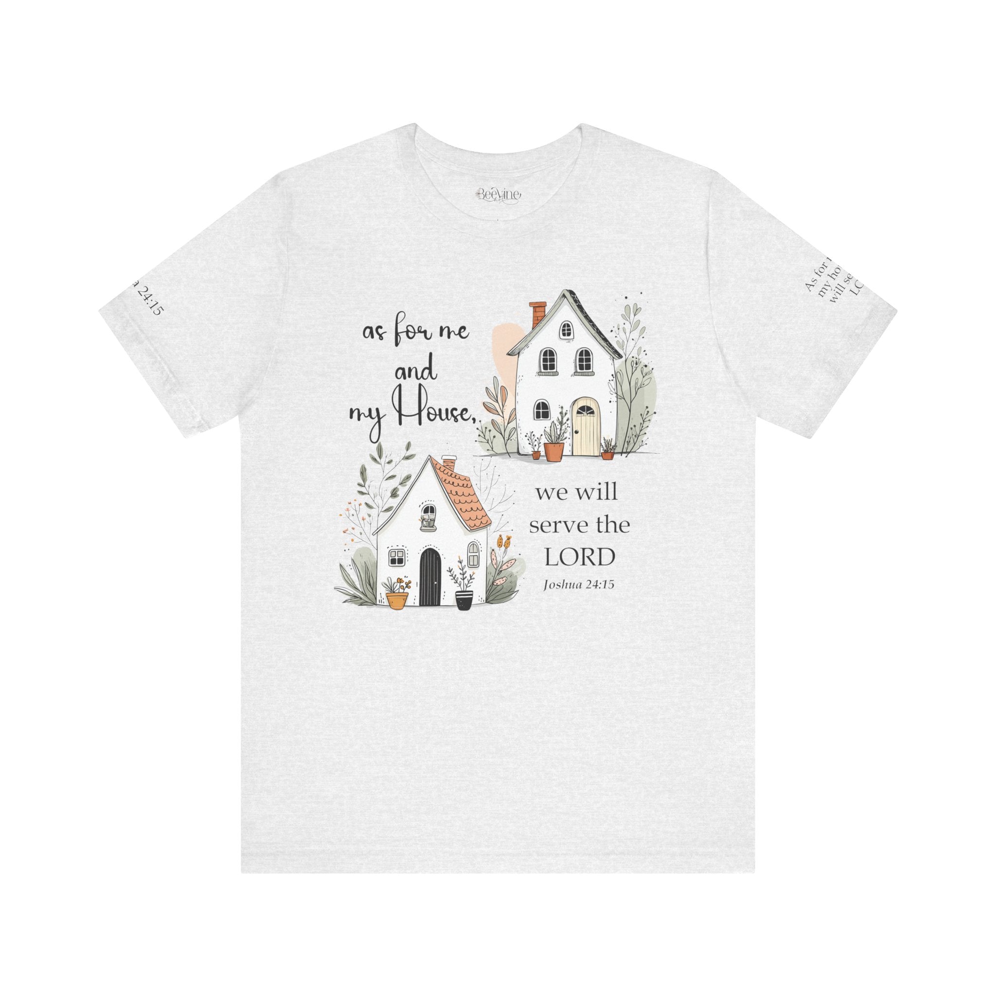 We Will Serve the Lord Tee — Faith-Based Home Christian T-Shirt