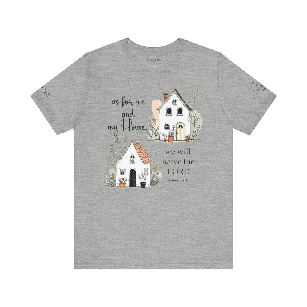 We Will Serve the Lord Tee — Faith-Based Home Christian T-Shirt