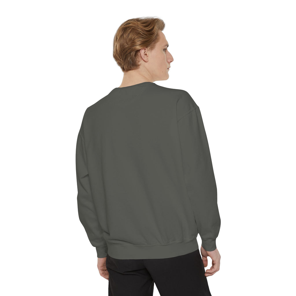 Cozy Unisex Garment-Dyed Sweatshirt for Casual Everyday Wear